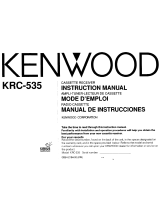 Kenwood KRC-535 User manual