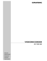 Grundig GV 940 NIC User manual