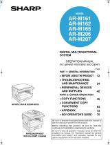 Sharp AR-M206 Operating instructions
