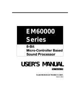 Elan Microelectronics EM60000 series User manual