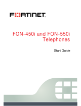 Fortinet FortiFone FON-550i Start Manual