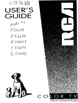 RCA F19253BCFJ1 User manual