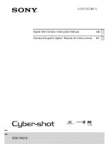 Sony Cyber-shot DSC-W510 User manual