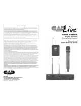 CAD Audio 4000 SERIES User manual
