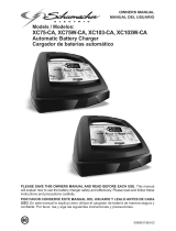 Schumacher Electric XC75-CA Owner's manual