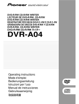 Pioneer DVR-A04 User manual
