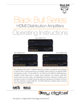 Key Digital KD-HDRV1X3 Black Bull Operating Instructions Manual