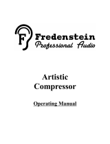 Fredenstein Artistic Compressor Operating instructions