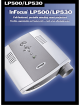 Infocus LP500 User manual