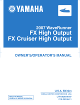 Yamaha FX High Output WaveRunner 2007 Owner's/Operator's Manual