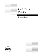 Oce CS171 User manual