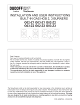 DUDOFF G03-Z2 Installation And User Instructions Manual