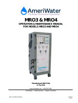 AmeriWater MRO3X Operation & Maintenance Manual