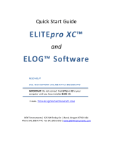 DENT Instruments ELITEpro XC Quick start guide