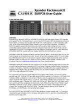 Cubix Xpander Rackmount 8 5URP24 User manual