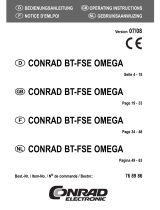 Conrad 76 89 86 Operating Instructions Manual
