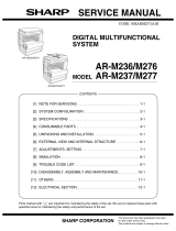 Sharp AR-M236 User manual