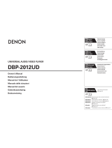 Denon DBP-2012UD Owner's manual