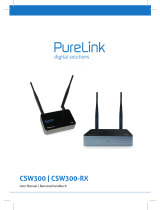 PureLink CSW300-RX User manual