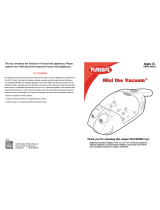 Hasbro Mini the Vacuum 08133 User manual