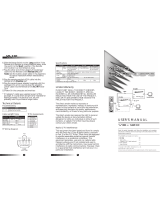 Lindy VE-120 User manual