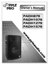 Pyle PADH879 User manual