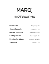 MARQ Haze 800 DMX User manual