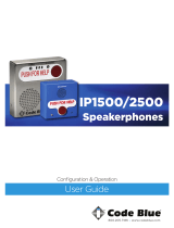 Code Blue IP1500 User manual