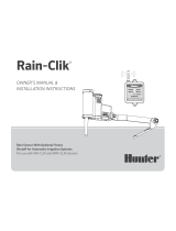 Hunter Wireless Rain-Clik Owner's Manual & Installation Instructions