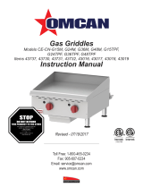 Omcan CE-CN-G15TPF User manual