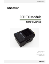 RFDesign RFD TX User manual