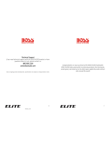 Boss Audio Systems Elite BE10D User manual