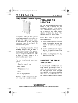 Optimus 40-1425 User manual