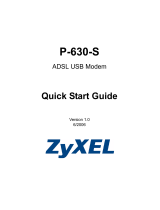 ZyXEL CommunicationsP-630-S Series