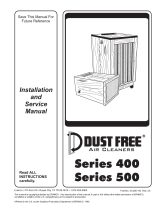 Dust Free 500 Series Installation and Service Manual