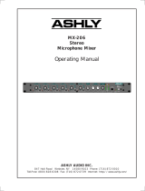 Ashly FTX-1501 Operating instructions