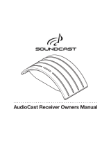 Soundcast AudioCast ACR-212 Owner's manual