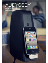 Audyssey Audio Dock Air Quick start guide