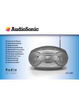 AudioSonic CD-1582 User manual