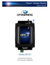 Lynxspring Onyxx-CE121 User manual
