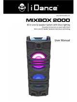 iDance MIXBOX 2000 User manual
