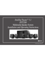 Cambridge SoundWorks DTT2200 Installation And Operating Instructions Manual