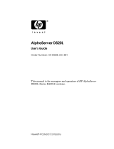 HP DS20L User manual