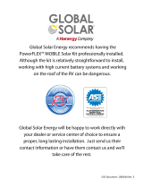 Global Solar Powerflex Installation Instructions Manual