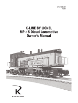Lionel MP-15 Owner's manual