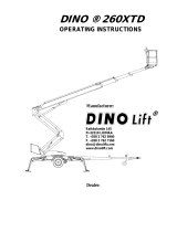 Dinolift DINO 260XTD Operating Instructions Manual