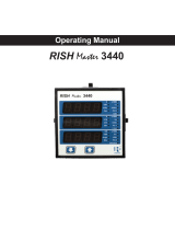 Rishabh RISH Master 3440 Operating instructions