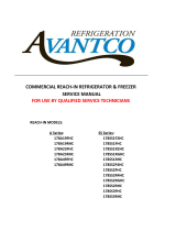 Avantco 178A19FHC User manual