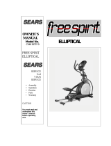 Sears FREE SPIRIT C249 30737 0 Owner's manual