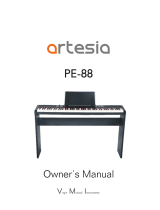 Artesia PE-88 Owner's manual